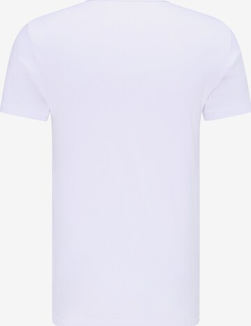 MUSTANG Bluser & t-shirts 'Aaron V' i hvid