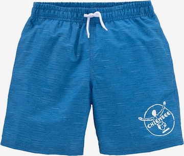 CHIEMSEE Board Shorts in Blue: front