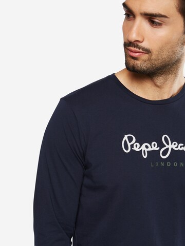 Pepe Jeans Тениска 'Eggo' в синьо