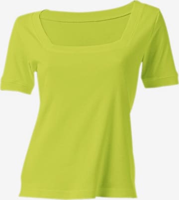 heine - Camiseta 'Carré' en verde: frente