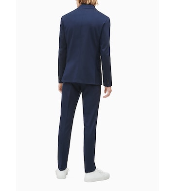 Calvin Klein - Ajuste estrecho Chaqueta tipo saco para negocios en azul