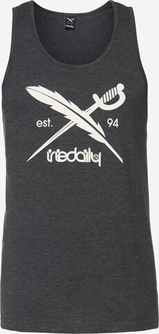 T-Shirt 'Daily Flag' Iriedaily en gris : devant