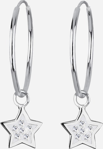 Boucles d'oreilles ELLI en argent : devant