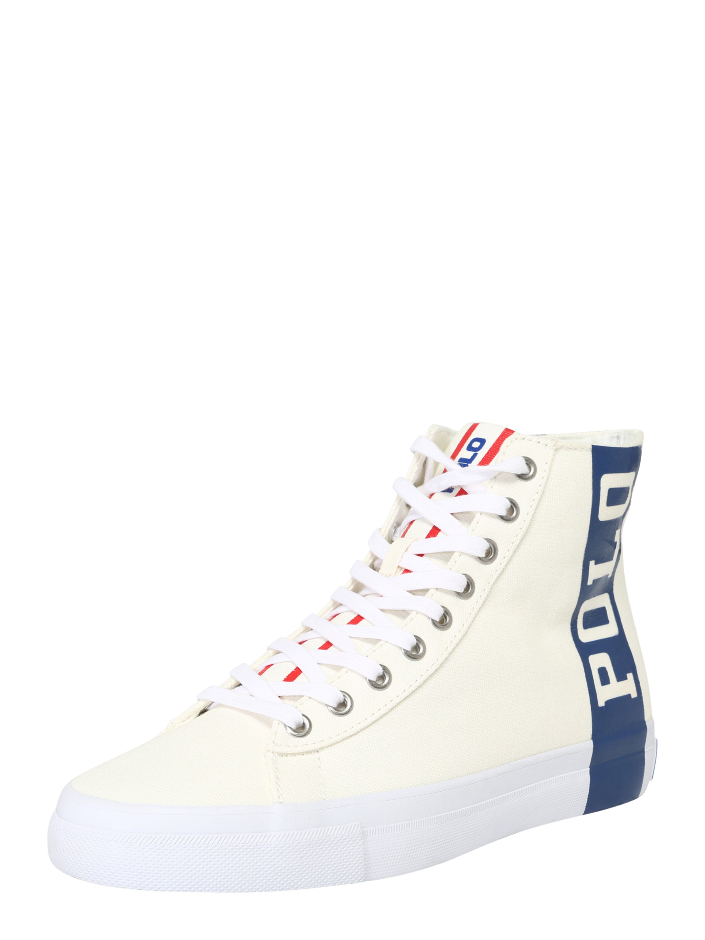 POLO RALPH LAUREN - Sneakers hoog 'SOLOMON II' in de kleur Crème