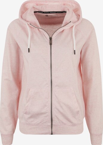 Athlecia Athletic Zip-Up Hoodie 'Coroglen' in Pink: front