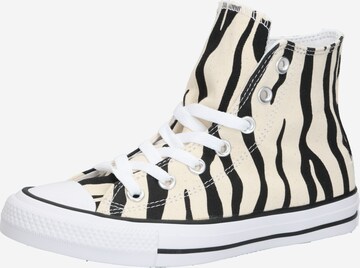 CONVERSE Låg sneaker 'CHUCK TAYLOR ALL STAR' i beige: framsida