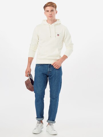 GANT Regular Fit Sweatshirt in Weiß