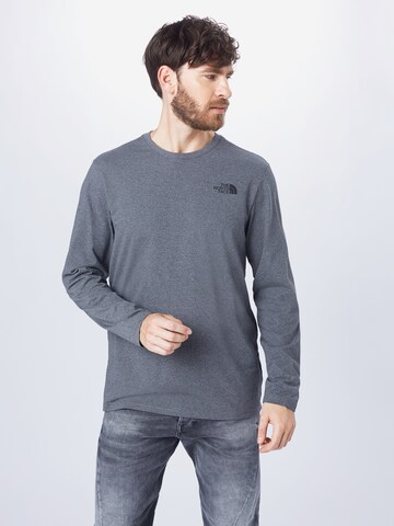 T-Shirt 'Easy' THE NORTH FACE en gris : devant