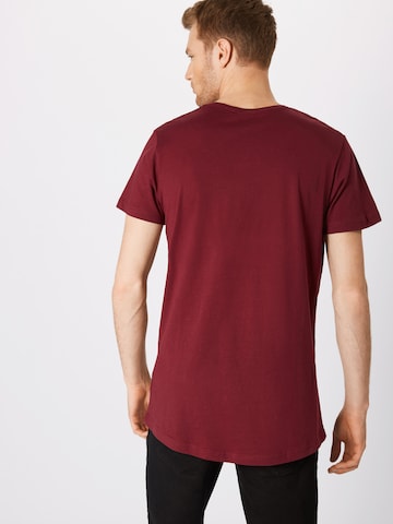 Urban Classics Shirt in Rood: terug