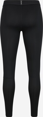 NIKE Skinny Workout Pants 'Nike Pro' in Black: back