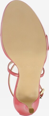 EVITA Sandalen met riem 'Valeria' in Roze