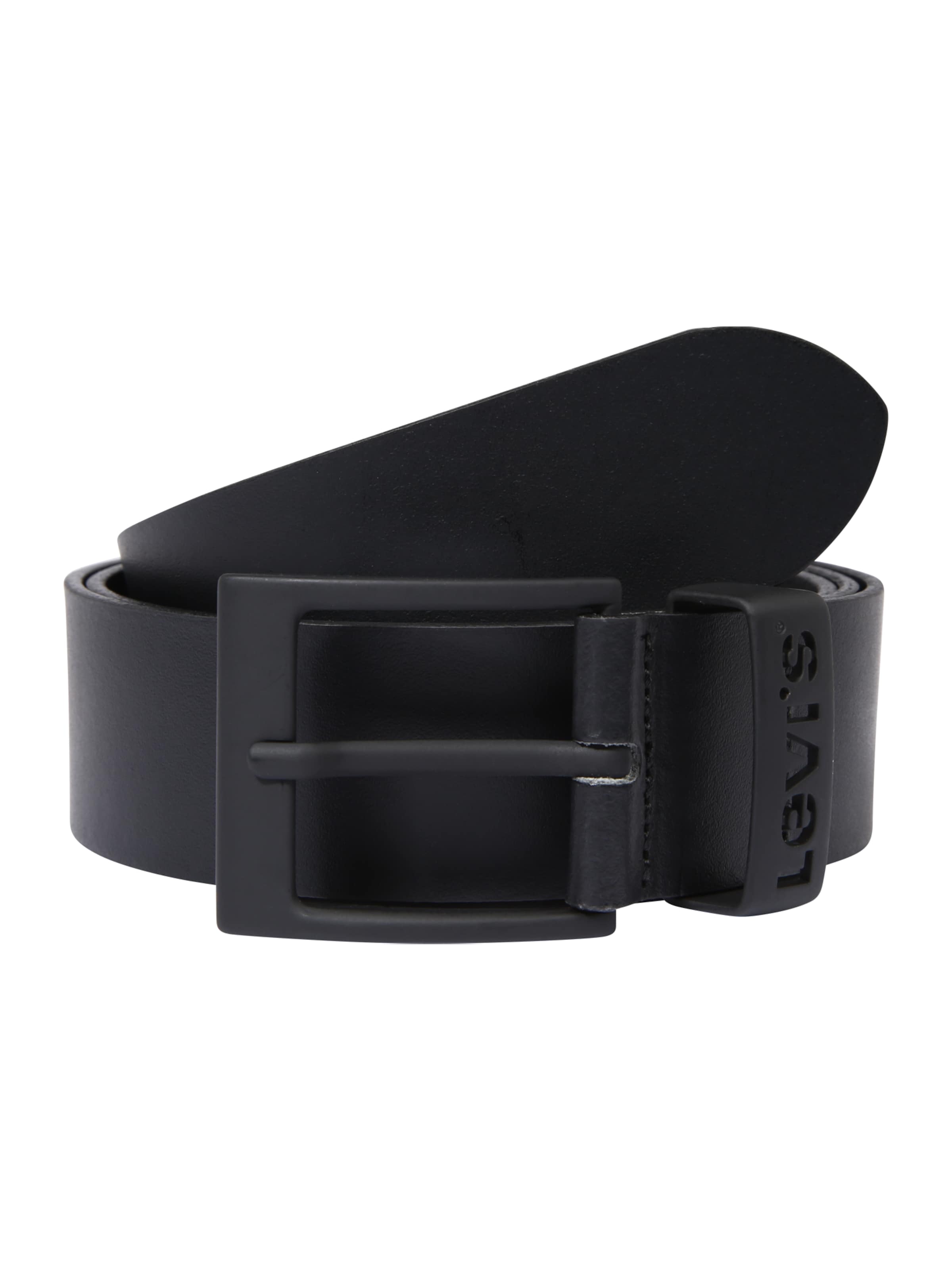 LEVI'S ®Remen 'Ashland Gun Metal' - crna boja: prednji dio