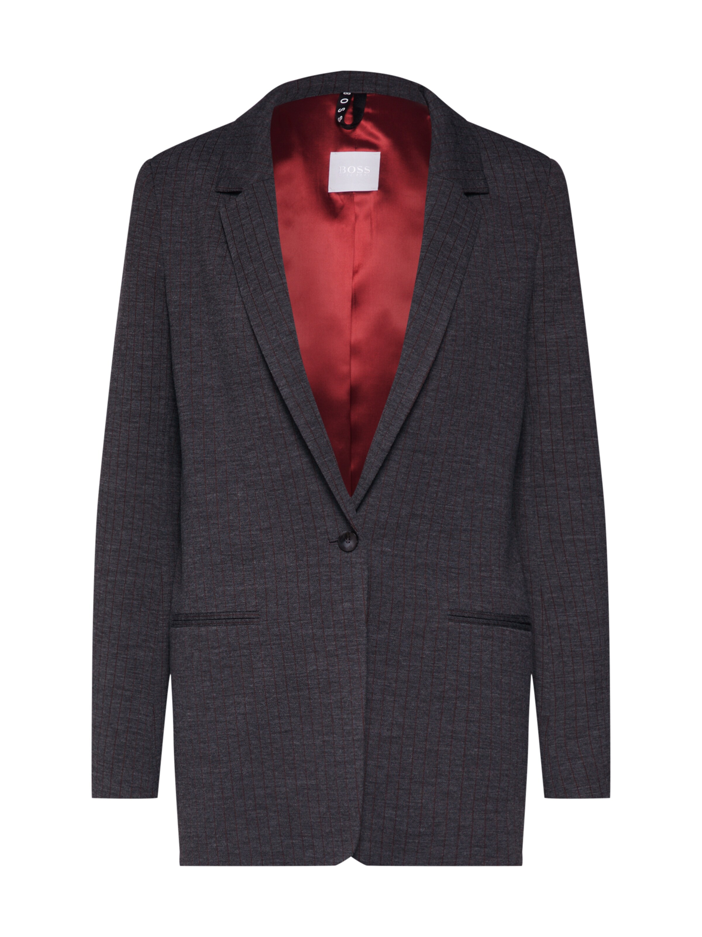 BOSS - Blazers 'Oblaze' in de kleur Donkergrijs