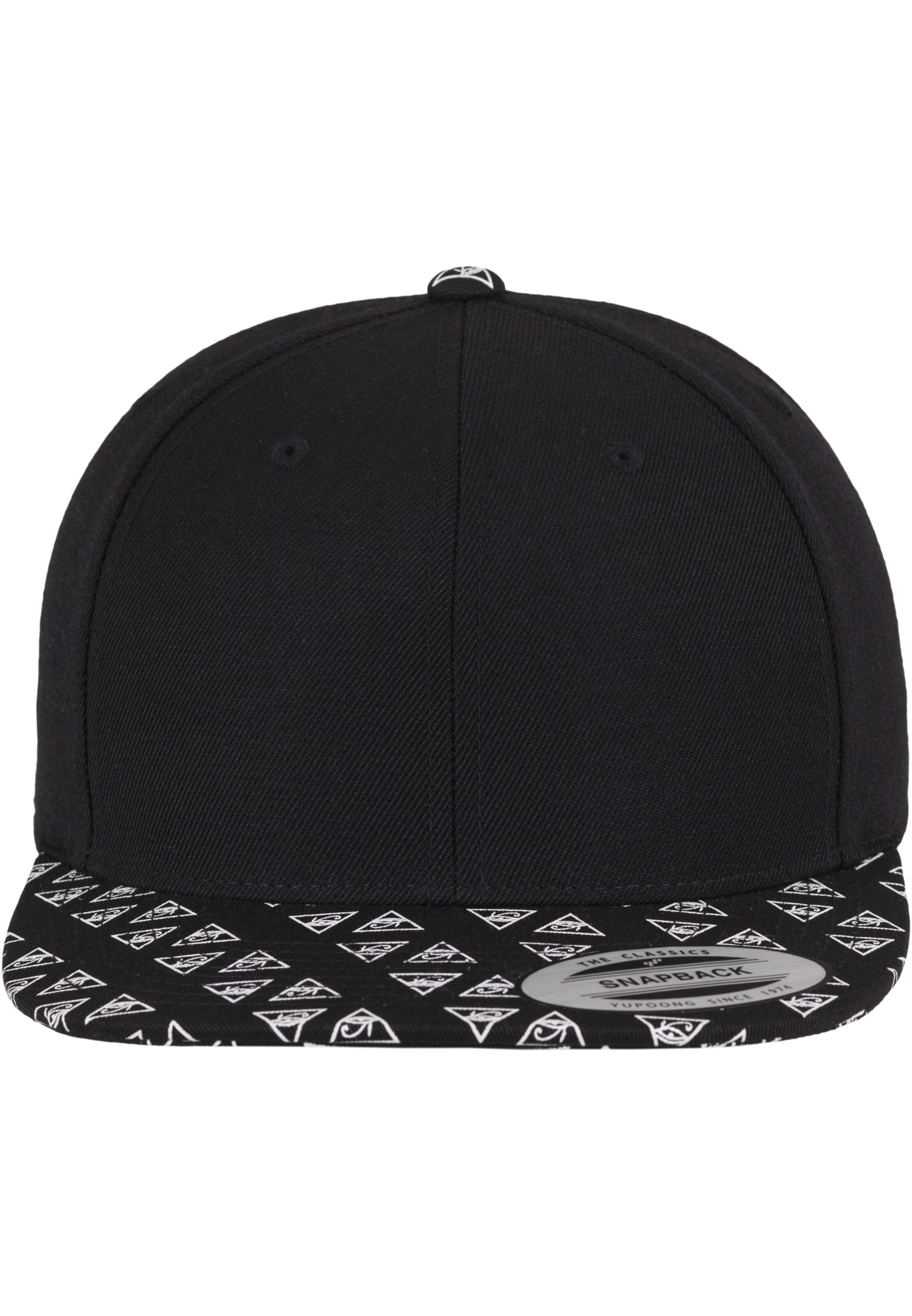 Cappello da baseball 'Horus Eye' di Flexfit in nero