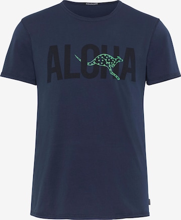CHIEMSEE Regular Fit T-Shirt in Blau: predná strana