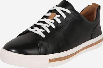 Sneaker low 'Un Maui Lace' de la CLARKS pe negru: față