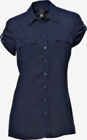 heine Blouse in Blauw: voorkant