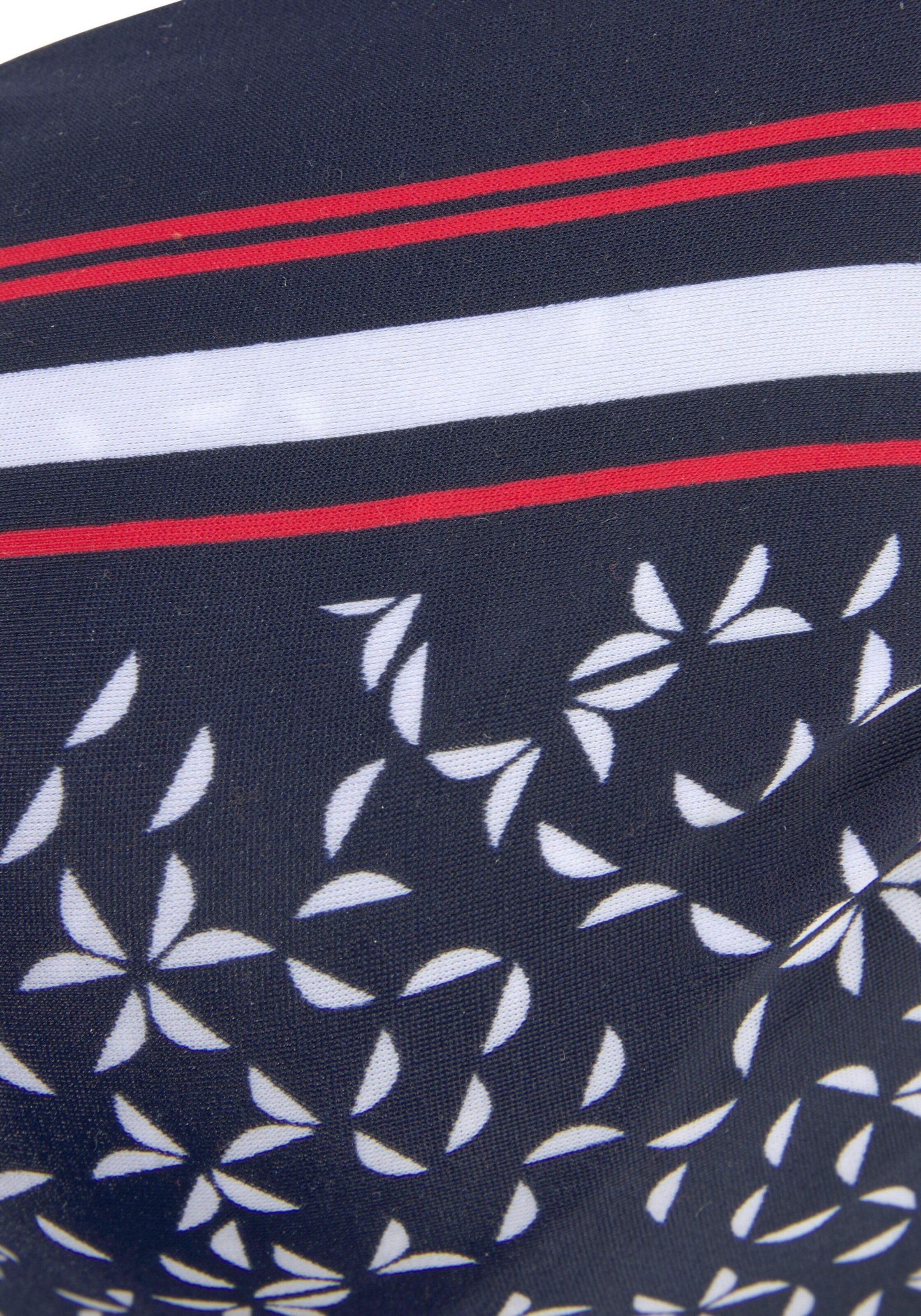 LASCANA T-shirt Bikinioverdel 'Minimal' i blå