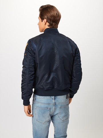 ALPHA INDUSTRIES Tussenjas 'NASA' in Blauw