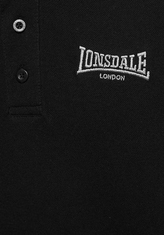 LONSDALE Shirt 'Causton' in Zwart