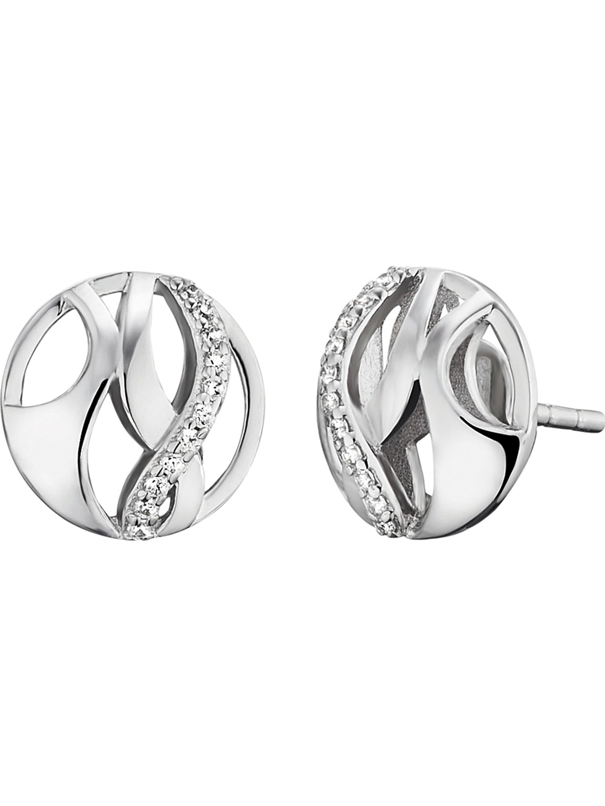 Engelsrufer Ohrstecker in Silber: Vorderseite