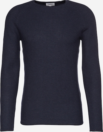 NOWADAYS Sweater 'The Honeycomb Crew Neck' in Blue: front