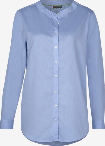 STREET ONE Bluse 'Chambray' in Blau: predná strana