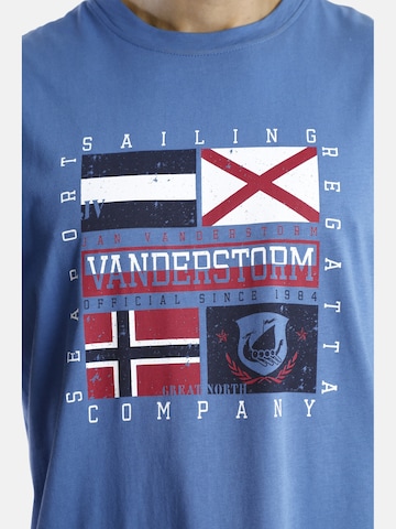 Jan Vanderstorm Shirt ' Preben ' in Blue: front