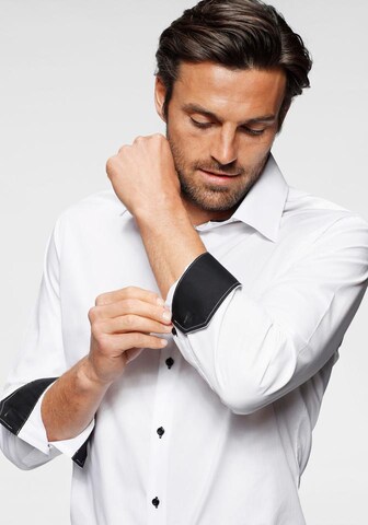 Bruno Banani Regular Fit Hemd in Weiß