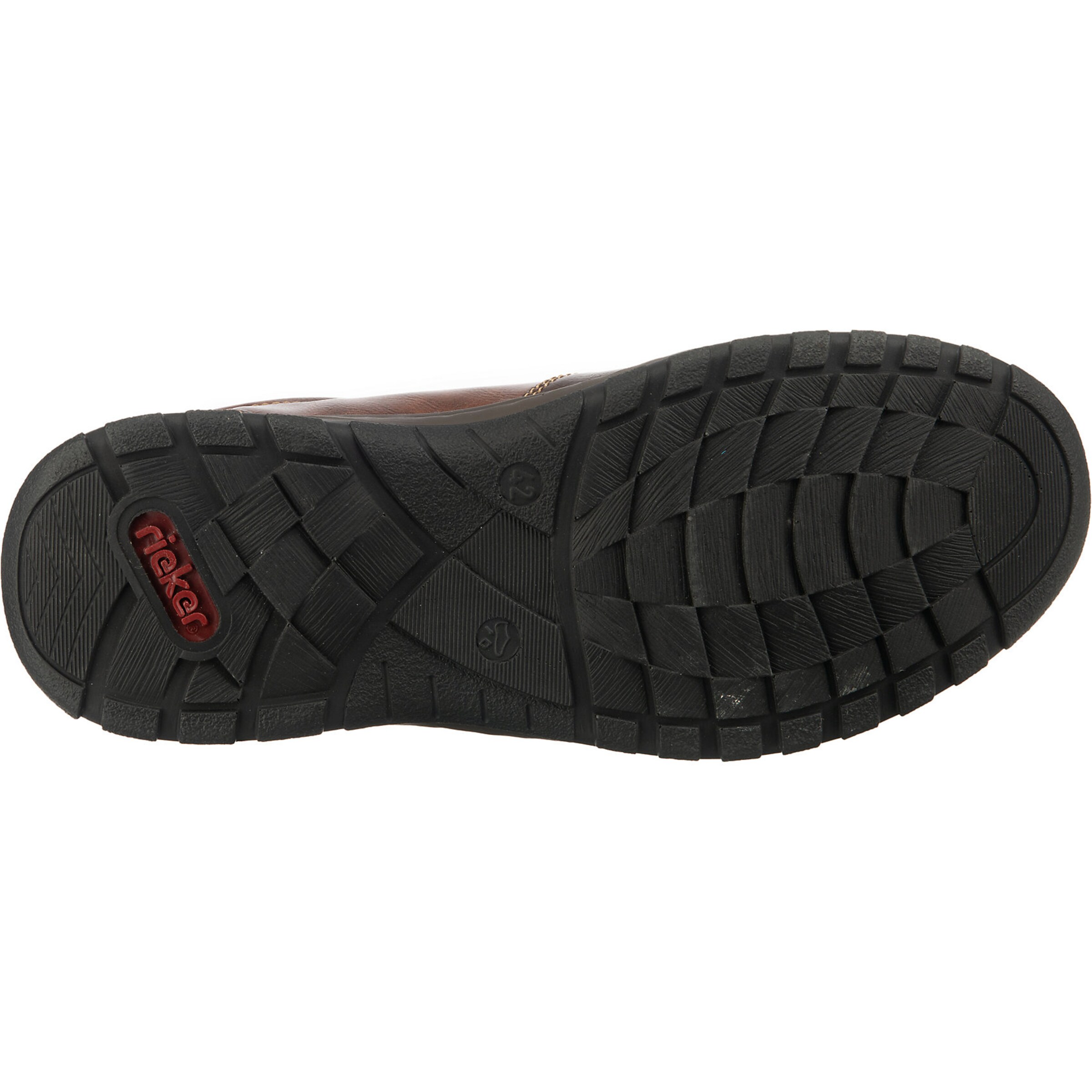 Chaussure de sport à lacets Rieker en marron