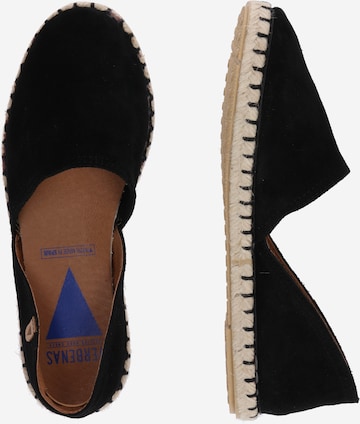 VERBENAS Espadrillo 'Carmen' värissä musta