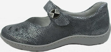 WALDLÄUFER Ballet Flats with Strap in Grey