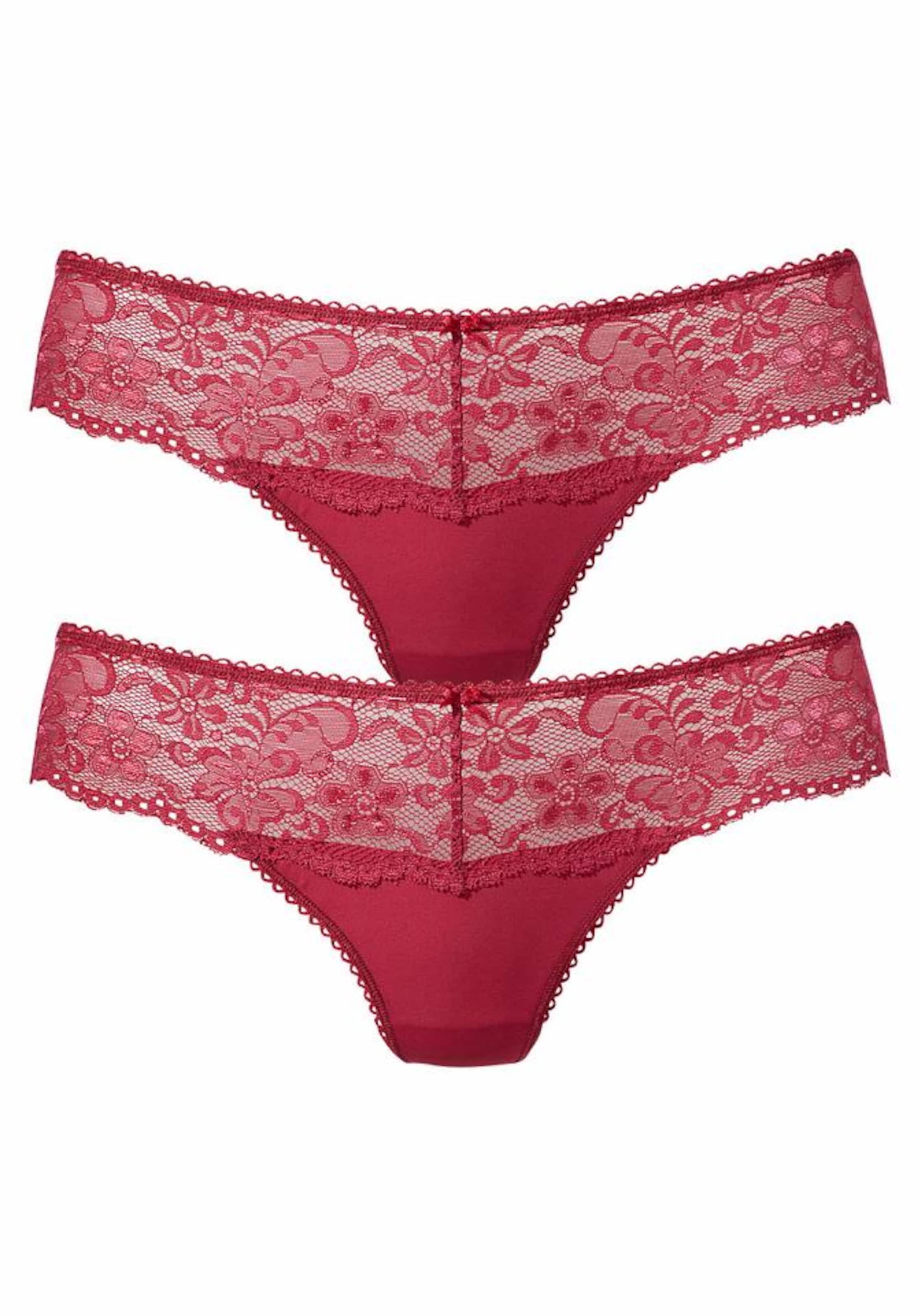 NUANCE Tanga en rojo, Vista del producto