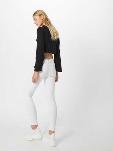 Skinny Jeans 'REGENT' di Pepe Jeans in bianco: dietro