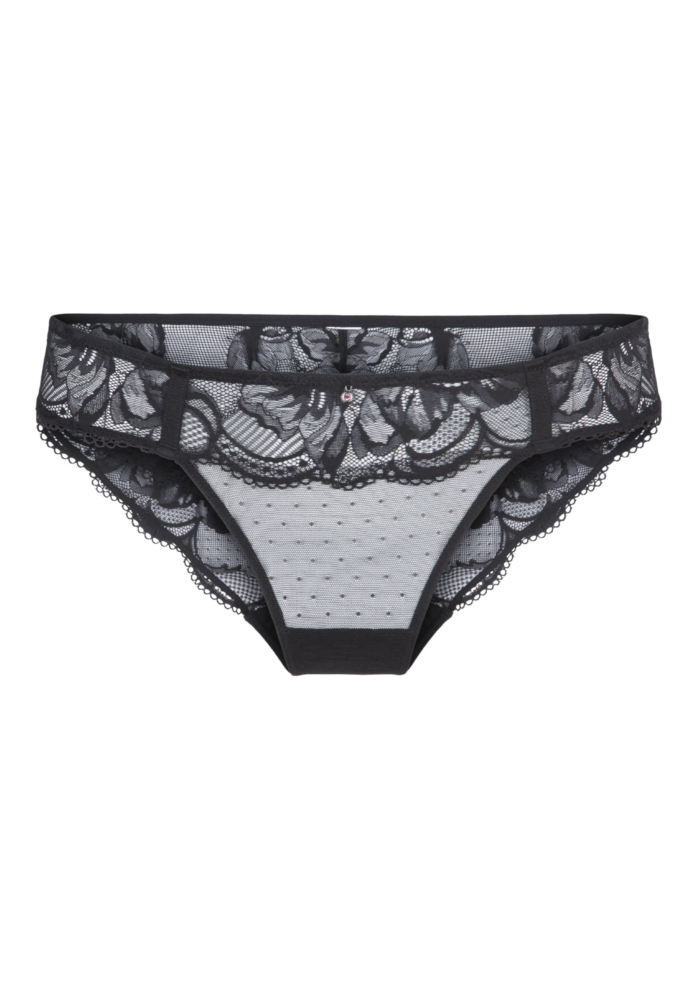 LingaDore - Slip 'NIGHTLIFE' in de kleur Zwart
