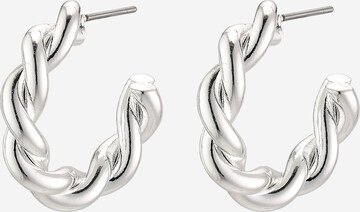 Pilgrim Earrings 'Skuld' in Silver: front