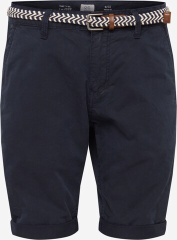 QS Kalhoty 'John' – modrá: přední strana