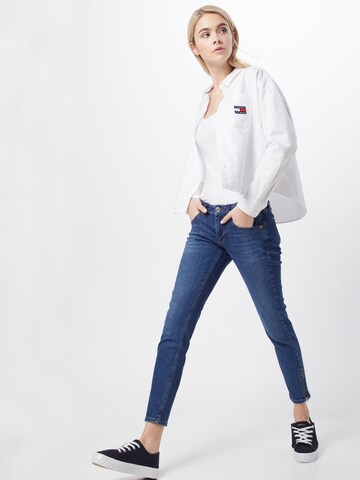 Tommy Jeans Skinny Jeans 'Scarlett' in Blauw