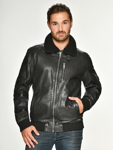 Maze Between-Season Jacket 'Rafel' in Black: front