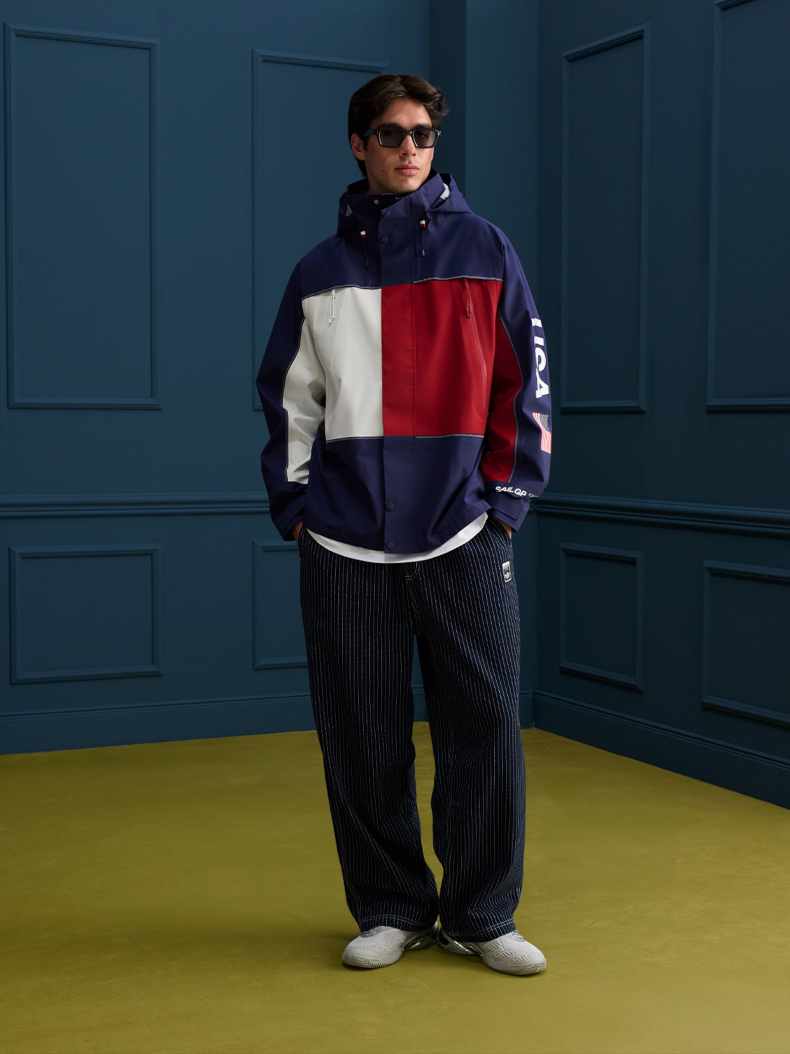 Bruno - Color Blocking Jacket Look