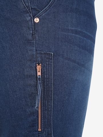 Zizzi Slimfit Jeans in Blau