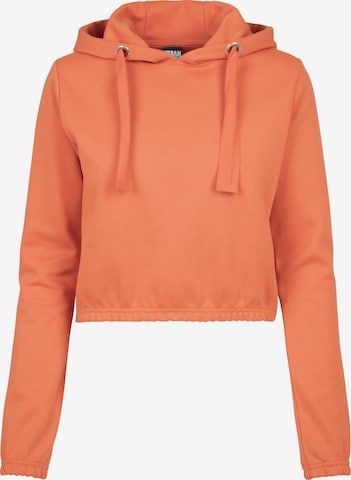 Urban Classics Sweatshirt in Oranje: voorkant
