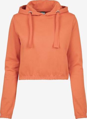 Urban Classics Sweatshirt in Orange: front