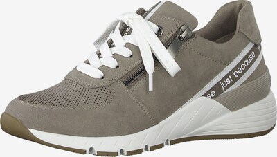 MARCO TOZZI Platform trainers in Taupe / White, Item view