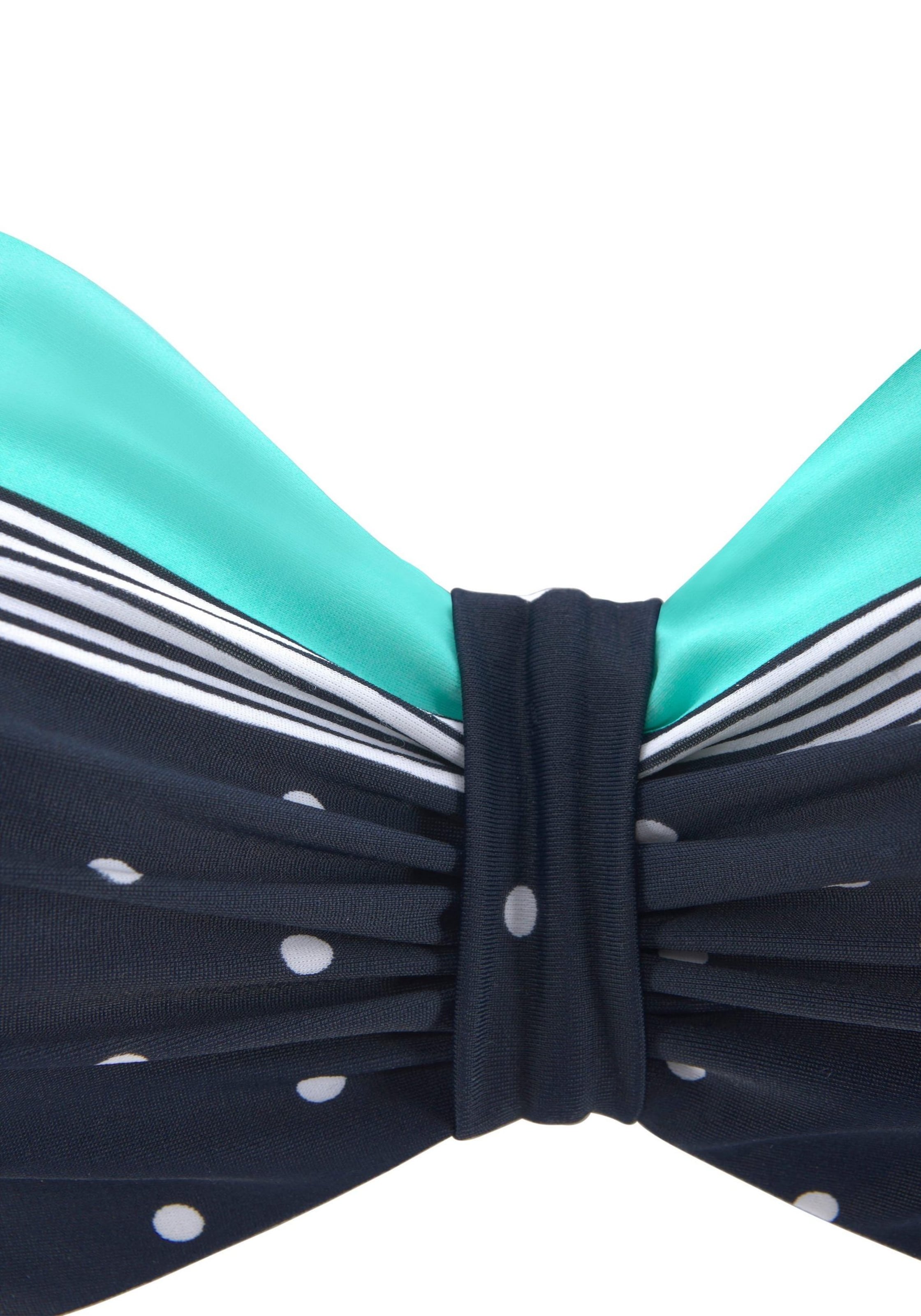 LASCANAT-shirt Bikini gornji dio 'Monroe' - plava boja