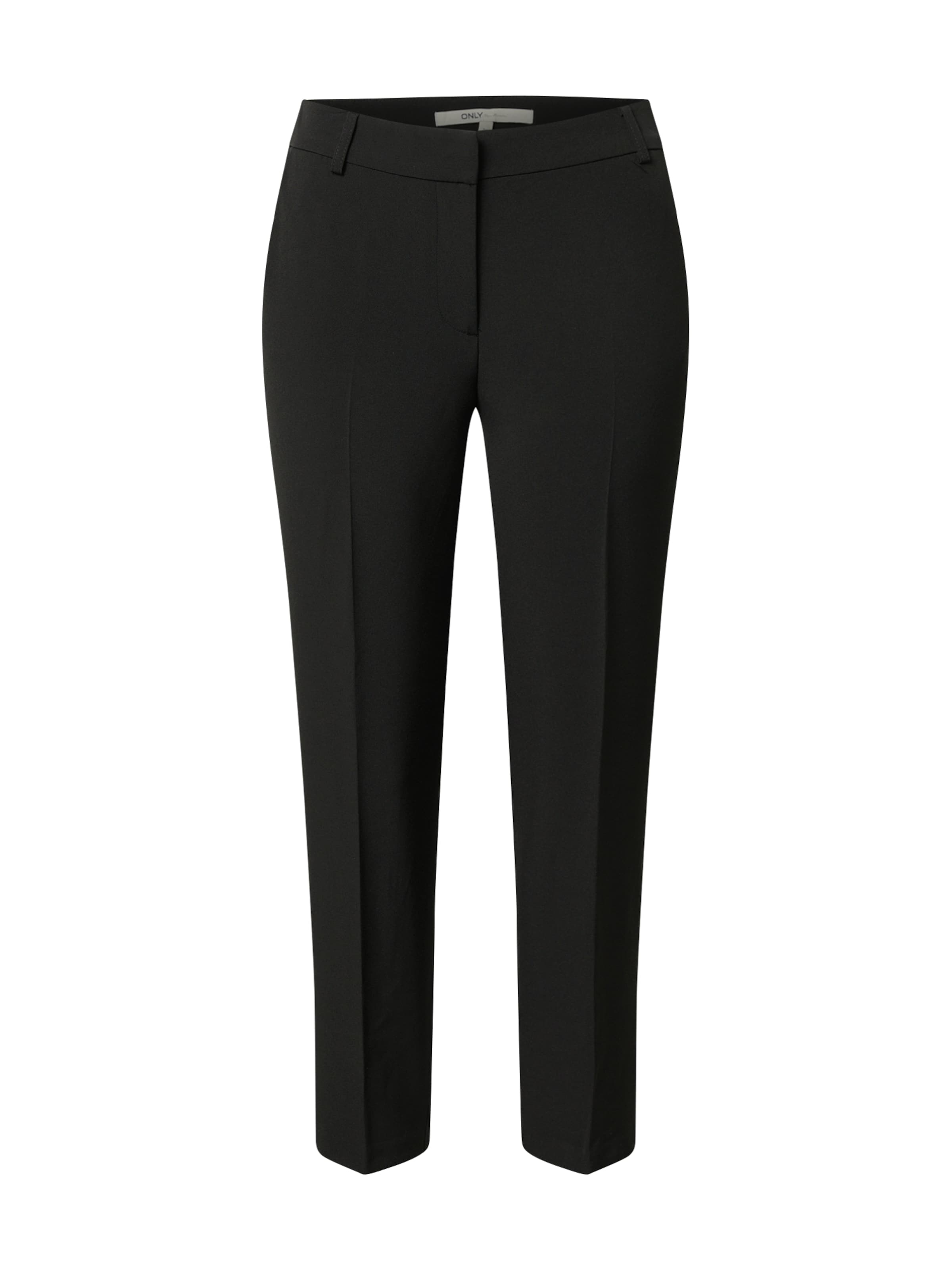 ONLY Regular Pants 'VILDA-ASTRID' in Black: front