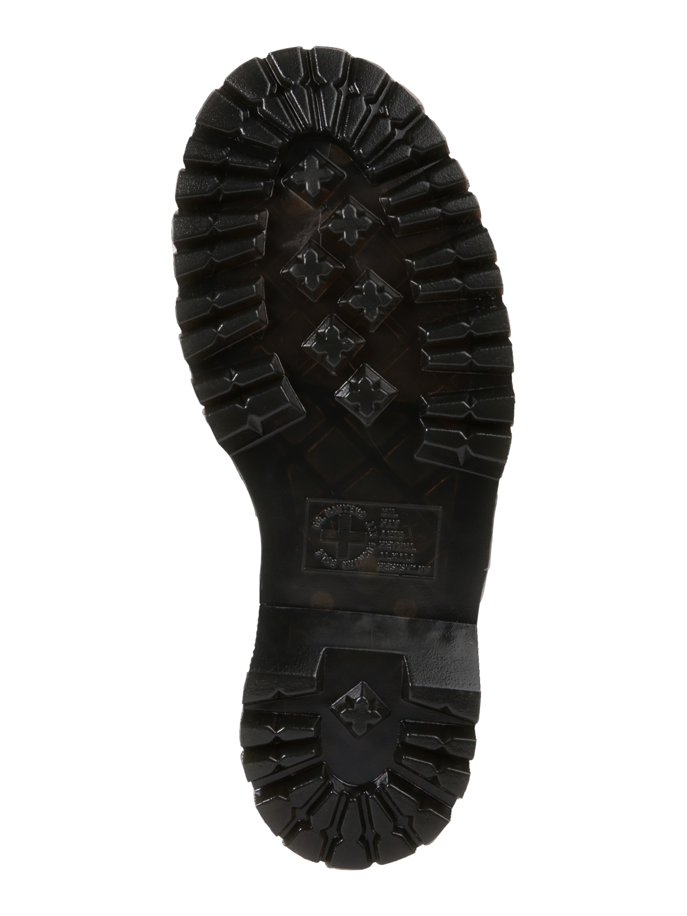 Dr. Martens Schnürstiefelette 'Molly' in Schwarz: unten