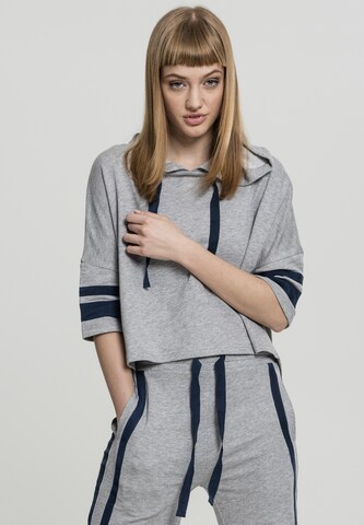 Sweat-shirt Urban Classics en gris : devant