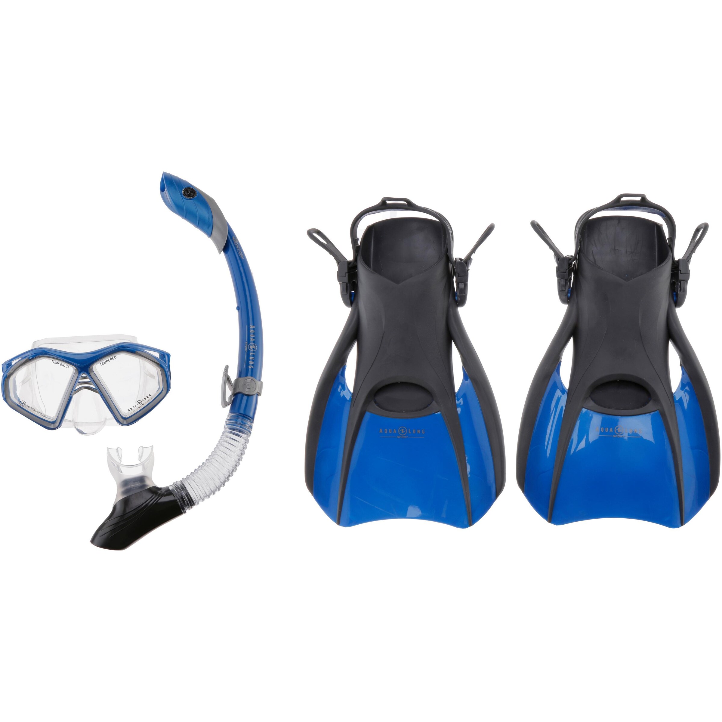 Aqua Lung Sport - Schnorchelset 'Trooper' in royalblau