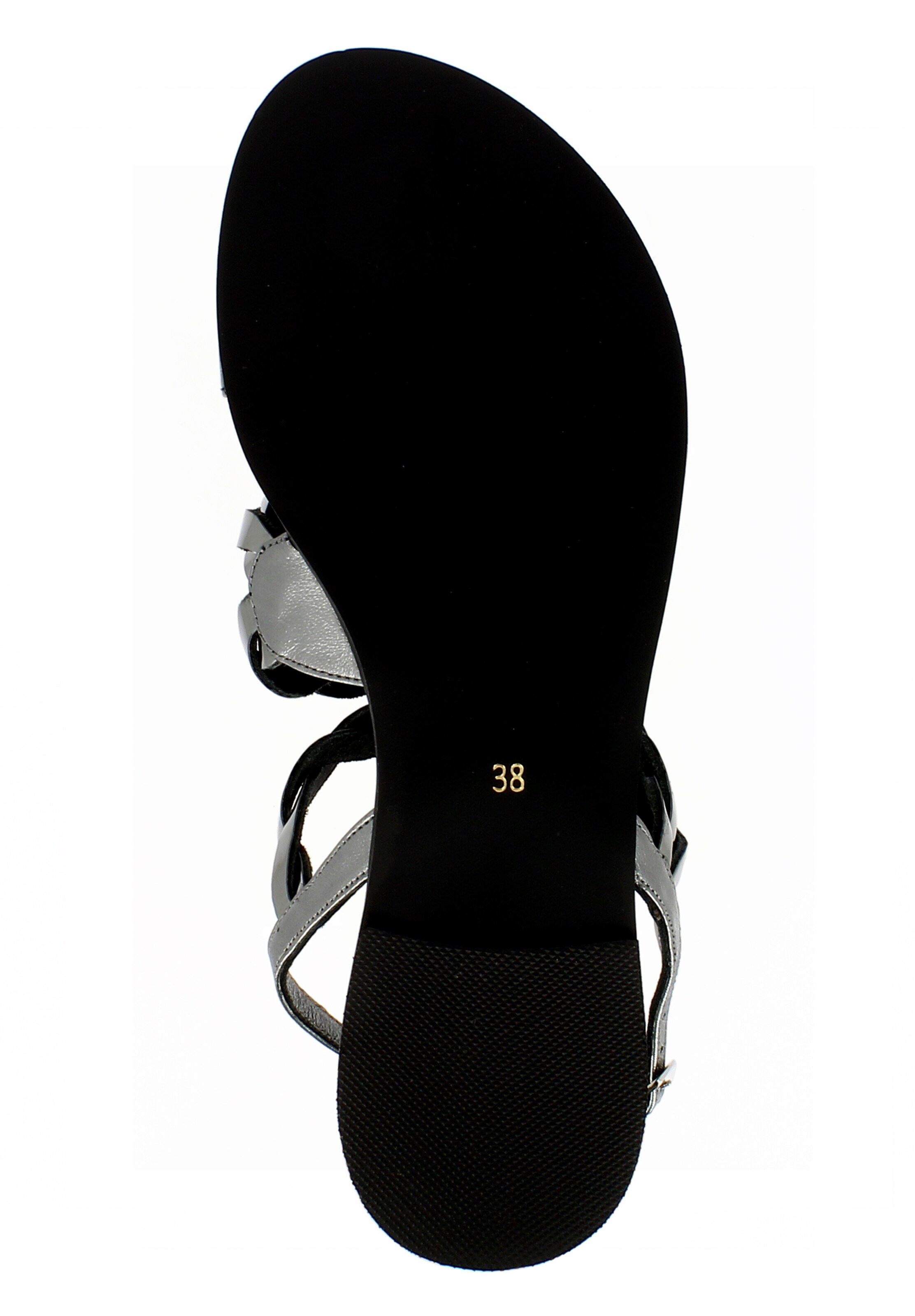 EVITA Strap sandal 'OLIMPIA' in Silver